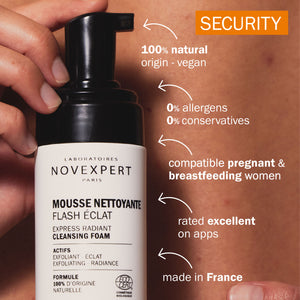 Express Radiant Cleansing Foam (Travel Size) - Novexpert Malaysia Online